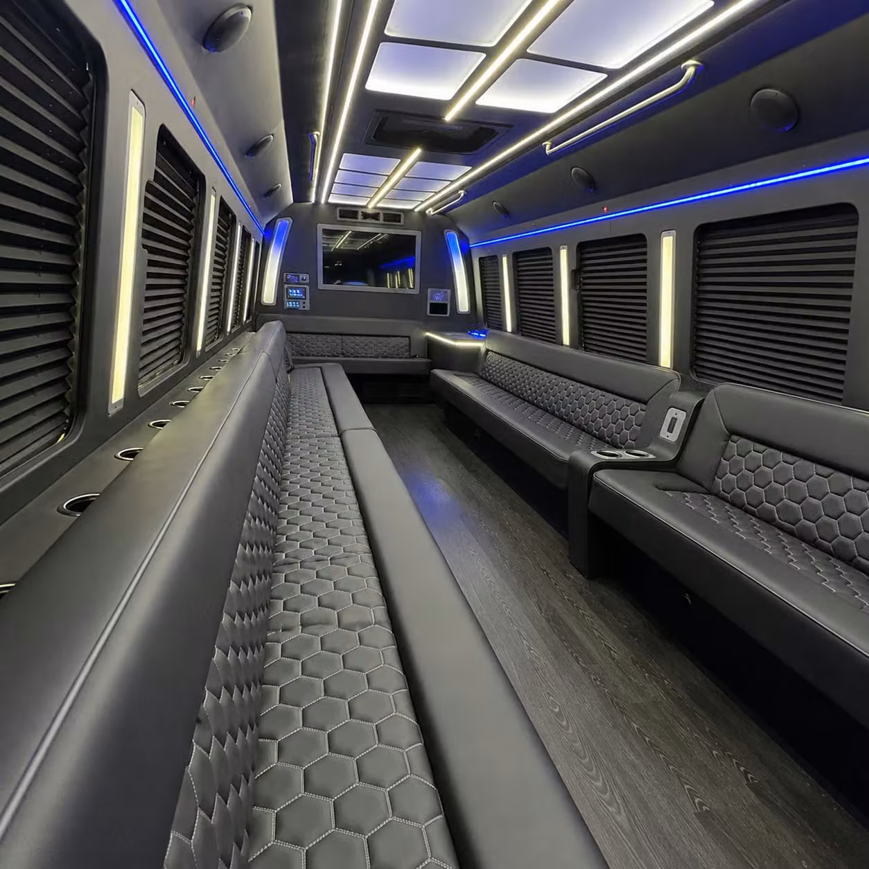 party bus interior