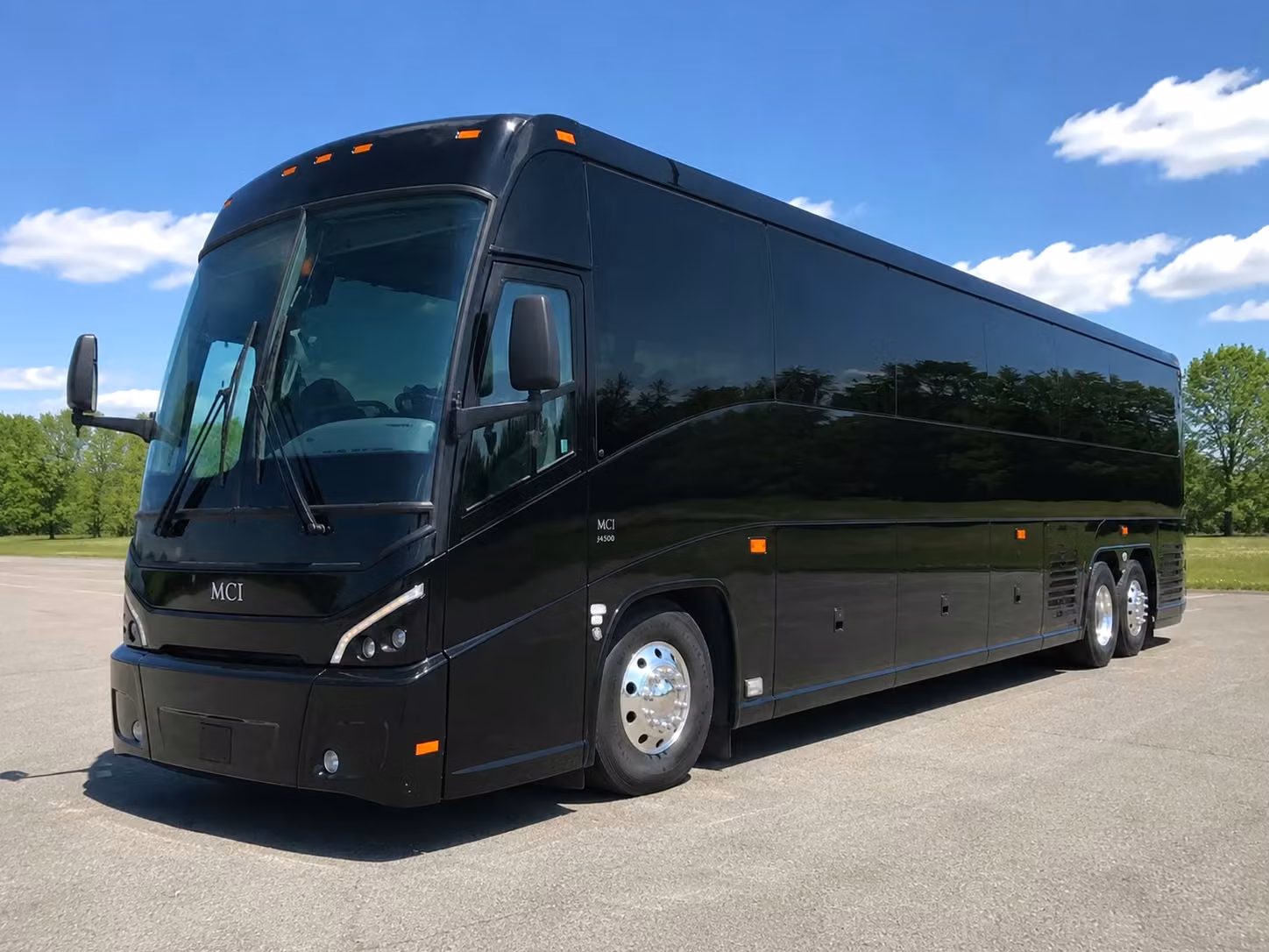 scranton 56 passenger charter bus rental