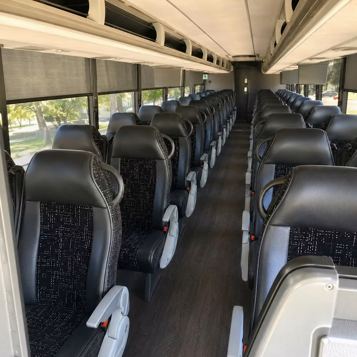 scranton charter bus interior
